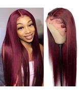 HD Transparent Lace Front Wig Brazilian Pre Plucked Human Hair Wigs For ... - $165.00