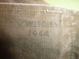 WWII WW2 USN U.S. NAVY DATED 1944 TWEEDIES CANVAS SEABAG DUFFLE BAG - $1,516.88 MXN