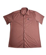 Give&#39;r Snap Happy Solar Shirt Red Sand Jackson Hole UPF Size XL - €25,74 EUR