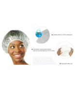 Donna Brand Disposable Plastic Caps 10 Pieces Super Jumbo Flawless Fit D... - €10,93 EUR