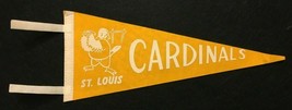 Vintage Circa 1960&#39;s St. Louis Football Cardinals Felt Pennant - Mini - £22.45 GBP