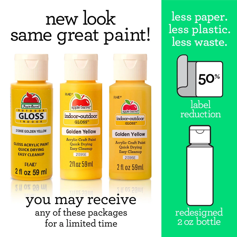 Gloss Acrylic Craft Paint Set, 12 PC, Glossy Brights Item image 3