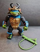 Teenage Mutant Ninja Turtles TMNT Vintage 1990 Leo The Sewer Samurai - $240.89 MXN
