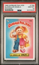 1986 Topps Garbage Pail Kids Series 3 OS3 Glandular Angela 118b Psa 10 Gem Mint - £146.09 GBP