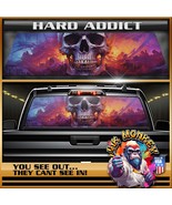 Hard Addict - Truck Back Window Graphics - Customizable - £43.54 GBP+