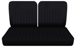 Front seat covers fits 1968 Plymouth Fury III  50/50 top and solid bottom  Black - £58.53 GBP