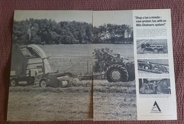 1967 Allis Chalmers Tractors Advertisement  D 17 Chopping Forage - £13.18 GBP