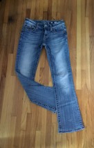 MISS ME Women&#39;s Medium Wash Sunny Bootcut Denim Jeans 28/28.5 - £42.31 GBP