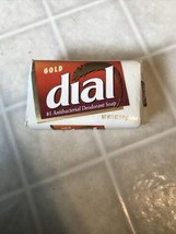  Vintage Dial Gold Bar Soap Antibacterial Deodorant Single Bar 1980&#39;s - $13.97