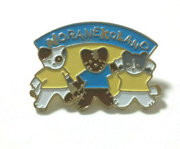 NORANE KOLAND Pin Badge Old SANRIO Character Vintage Super Rare 2002&#39; - £18.44 GBP
