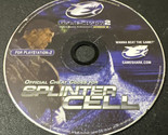 PS2 Gameshark 2-Version 3 Official Cheat Codes for Splinter Cell Disc ONLY - $8.59