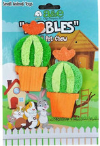 Nibbles Barrel Cactus Loofah Chew Toy with Wood for Small Animals - £4.61 GBP+
