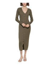 Calvin Klein Ribbed Maxi Sweater Dress Caper Size S $129 - £31.01 GBP