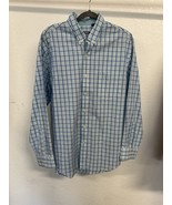 IZOD Premium Essentials Button Down Shirt Size L - £18.41 GBP