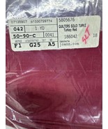 Quilters Solid TURKEY RED Fabric 1 Yard Sealed From Joann.com Maroon Dar... - £9.63 GBP