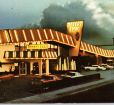 1970 Vintage Desert Inn Motel Miami Beach FL Posted Panorama Chrome Post... - $12.95