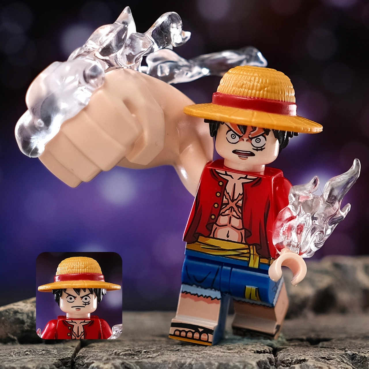 Monkey D Luffy Gear Third One Piece Minifigures Building Blocks Toys - $3.49