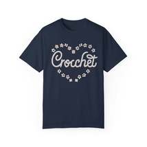 Crochet Heart Hobby Passion Gift Love Design - Unisex Garment-Dyed T-shirt - £21.77 GBP+