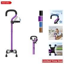 Adjustable Folding Cane for Stability - Ideal for Recovery &amp; Mobility - $77.17