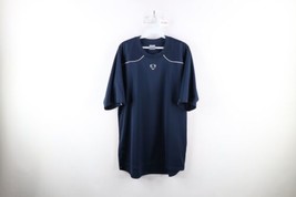 Vtg Nike Total 90 Mens L Distressed Travis Scott Center Swoosh Soccer T-Shirt - £34.87 GBP