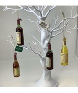 Kurt Adler Acrylic Wine Bottle Christmas Ornaments ~ Set of 3 OR 4 ~ Ass... - $21.99