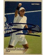 Fernando Gonzalez Signed Autographed 2003 Netpro Tennis Trading Card - $15.00