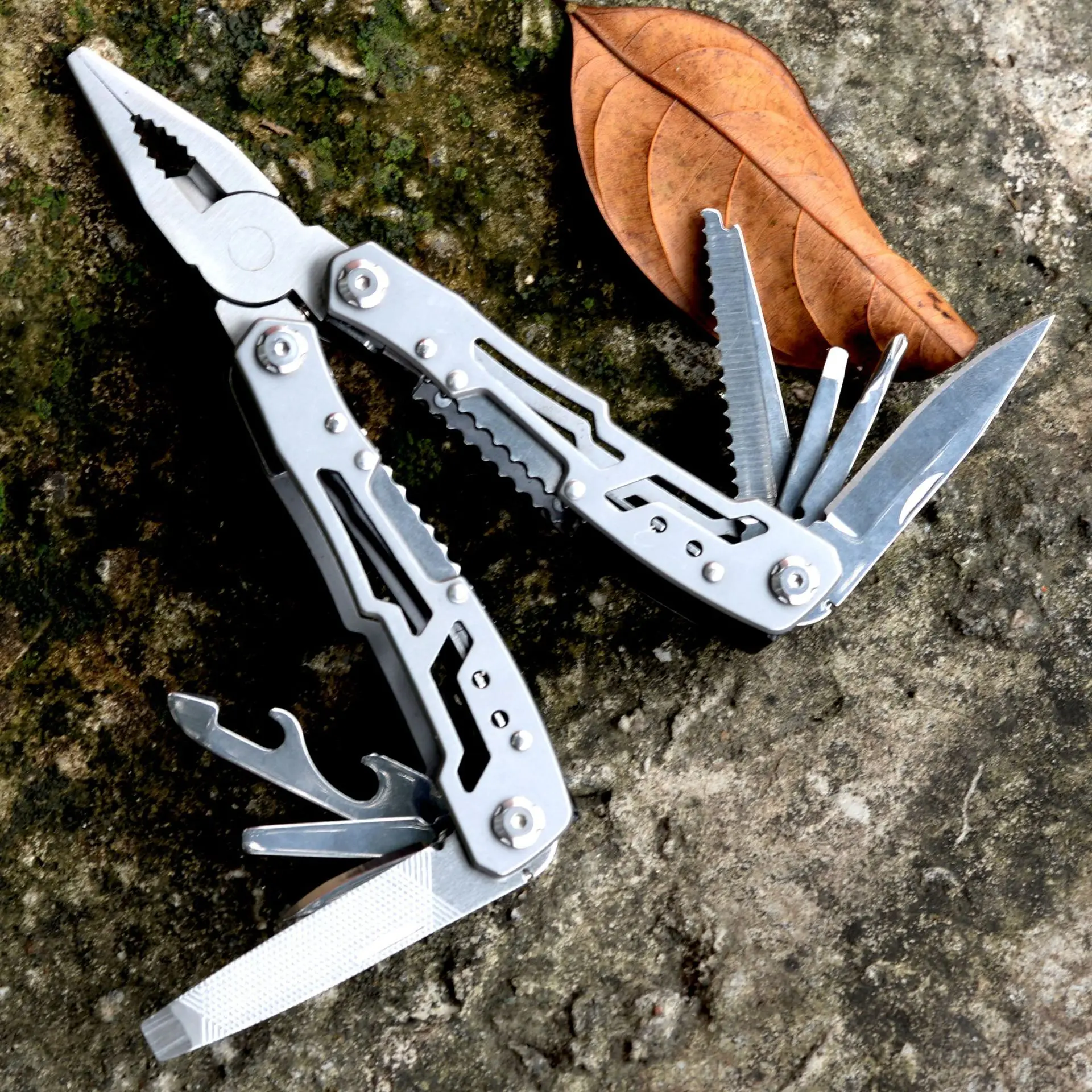 Multifunction Folding Pliers Pocket Knife Outdoor Camping Survival Hunting - £9.49 GBP+