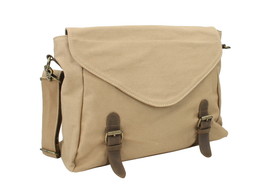 Vagarant Traveler Casual Style Canvas Messenger Bag CM04.Khaki - £33.86 GBP