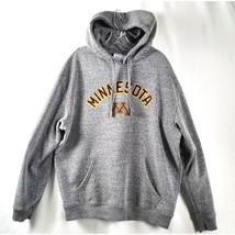 Minnesota Golden Gophers Hoodie Size XL Gray Champion Athletics Sweatshirt - £15.19 GBP