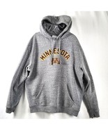 Minnesota Golden Gophers Hoodie Size XL Gray Champion Athletics Sweatshirt - £15.28 GBP