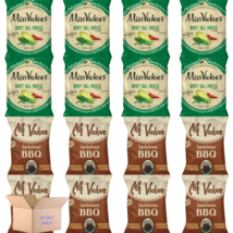 Miss Vickie’s Potato Chips 16 Pack, 8 Spicy Dill Pickle, 8 Smokehouse BBQ - £21.78 GBP