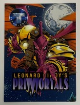 Leonard Nimoy’s Primortals 5x7 Inch Tekno Comix Postcard 1995 - £7.77 GBP