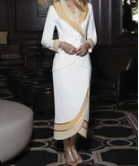 Mother Of bride Occasions Wedding Church Women&#39;s Ivory Skirt Suit plus 2... - £145.51 GBP