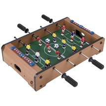 Tabletop Foosball Table- Portable Mini Table Football / Soccer Game Set With Two - £35.29 GBP