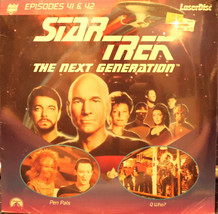 Star Trek: Tng Laser Disc And Original 35MM Slide &amp; Print! Eps 41-42 1989 Sealed - £18.16 GBP