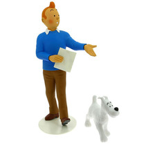 Tintin and Snowy resin figurine statue Official Musée Imaginaire collection NEW - £197.23 GBP