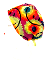 “Tie Dye” Scrub Hat OR, CRNA, Surg Tech, Chef, OR Hats, Peds, 1st Assist... - $14.85