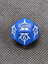 COTN D12 Dark Blue 20MM Dice - $405.45 MXN
