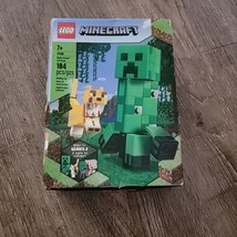 Lego 21156 Minecraft BigFig Creeper and Ocelot New Damaged Box - $31.49