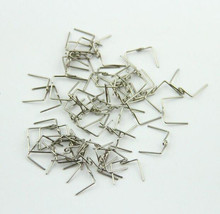 2000Pcs Chandelier Lamp Parts Crystal Clip Bead 25MM Metal Connector Bow... - £30.69 GBP+