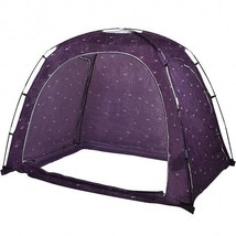 Bed Indoor Privacy Play Tent on Bed with Bag  - Color: Purple - $2,425.95 MXN