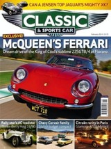 Classic &amp; Sports Car Magazine, McQueen&#39;s Ferrari, February 2014 - $12.99