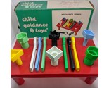 Vintage Toy Mechanics Work Bench Child Guidance Tools  Made in USA With Box - £29.21 GBP