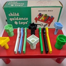 Vintage Toy Mechanics Work Bench Child Guidance Tools  Made in USA With Box - $37.41