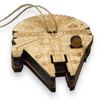 Ornament - Mfalcon - Raw Wood 4x3 Inches - $29.39