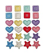 Dress It Up Button Embellishments Chunky Shapes - £12.19 GBP