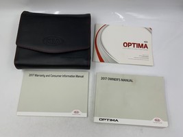 2017 Kia Optima Sedan Owners Manual Handbook Set With Case OEM E03B46031 - £11.65 GBP