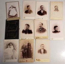 Antique Lot 11 Photographs Forty Fort Wilkes Barre Pa Ervin Family And Memorial - £68.49 GBP
