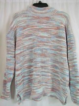 NWT Hippie Rose Long Sleeve SOFT Multicolor Mock Turtleneck Sweater S Org $44.00 - £4.54 GBP