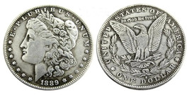 US 1889-S Morgan Dollar Silver Plated Copy Coin - £7.98 GBP